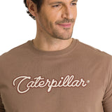 Remera Hombre Roam Free Caterpilla Beige Cat