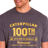 Remera Hombre Centennial 100 Years Gris Cat