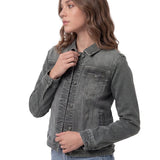 Chaqueta Mujer W Foundation Denim J Gris Cat