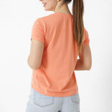 Remera Mujer Joyce Crop Tee Violeta Cat