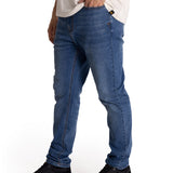 Jeans Hombre Triblend Stretch Den Indigo Cat