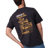 Remera Hombre Moto Urban Graphic T Negro Cat