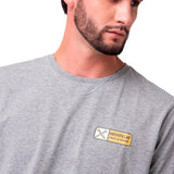 Remera Hombre Sales And Service Gr Gris Cat