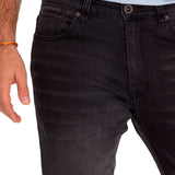 Jeans Hombre Triblend Stretch Denim Slim Gris Cat