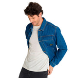 Chaqueta Hombre Denim Work Jacket Gris Cat