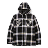 Chaqueta Hombre Hooded Flannel Negro Cat