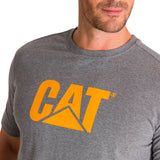 Remera Unisex Cat Logo Tee Gris Cat