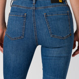 Jeans Mujer Stretch Denim Mid Indigo Cat