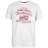 Remera Hombre Centennial 100 Years Blanco Cat