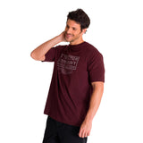 Remera Hombre Heavyweight Heritage Violeta Cat