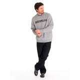 Buzo Unisex Caterpillar Logo Cre Gris Cat