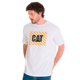 Remera Hombre Everyday Workwear Gr Blanco Cat