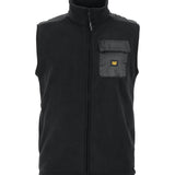 Chaleco Hombre Polar Fleece Utility Negro Cat
