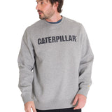 Buzo Unisex Caterpillar Logo Cre Gris Cat