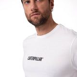 Remera Hombre Moto Graphic Tee 4 Blanco Cat