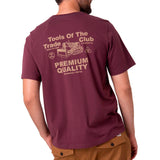 Remera Hombre Heritage Graphic Tee Violeta Cat