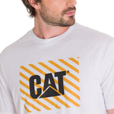 Remera Hombre Everyday Workwear Gr Blanco Cat