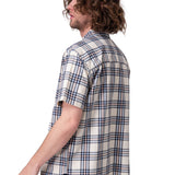 Camisa Manga Corta Poplin s/s shirt ii Beige Cat