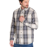 Camisa Hombre Foundation Ls Shirt Beige Cat