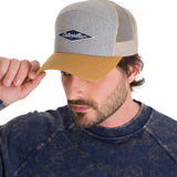 Gorro Hombre Diamond 7-Panel Mesh Gris Cat