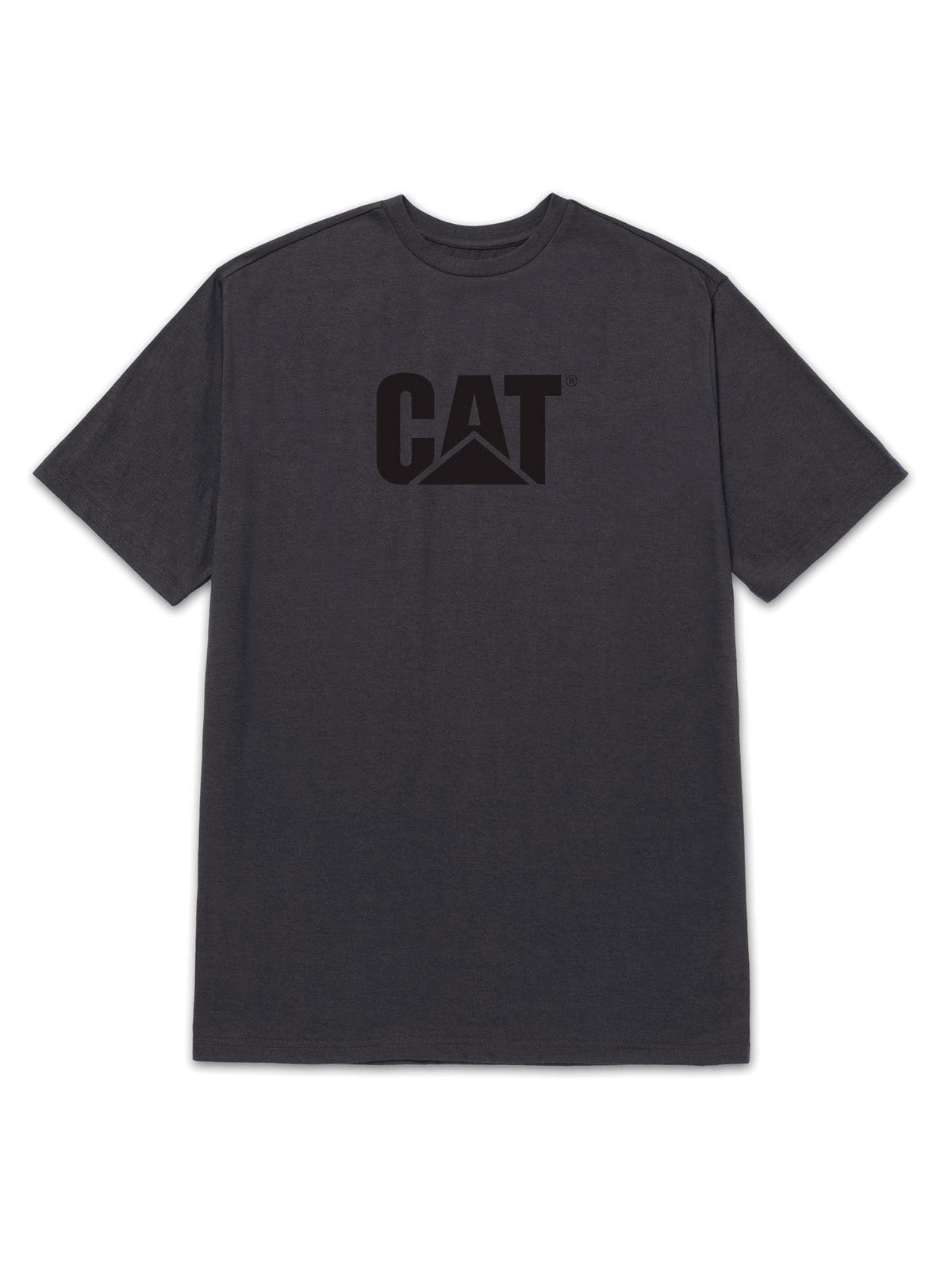 Remera Hombre Cat Logo Tee Negro Cat