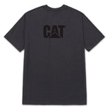 Remera Hombre Cat Logo Tee Negro Cat