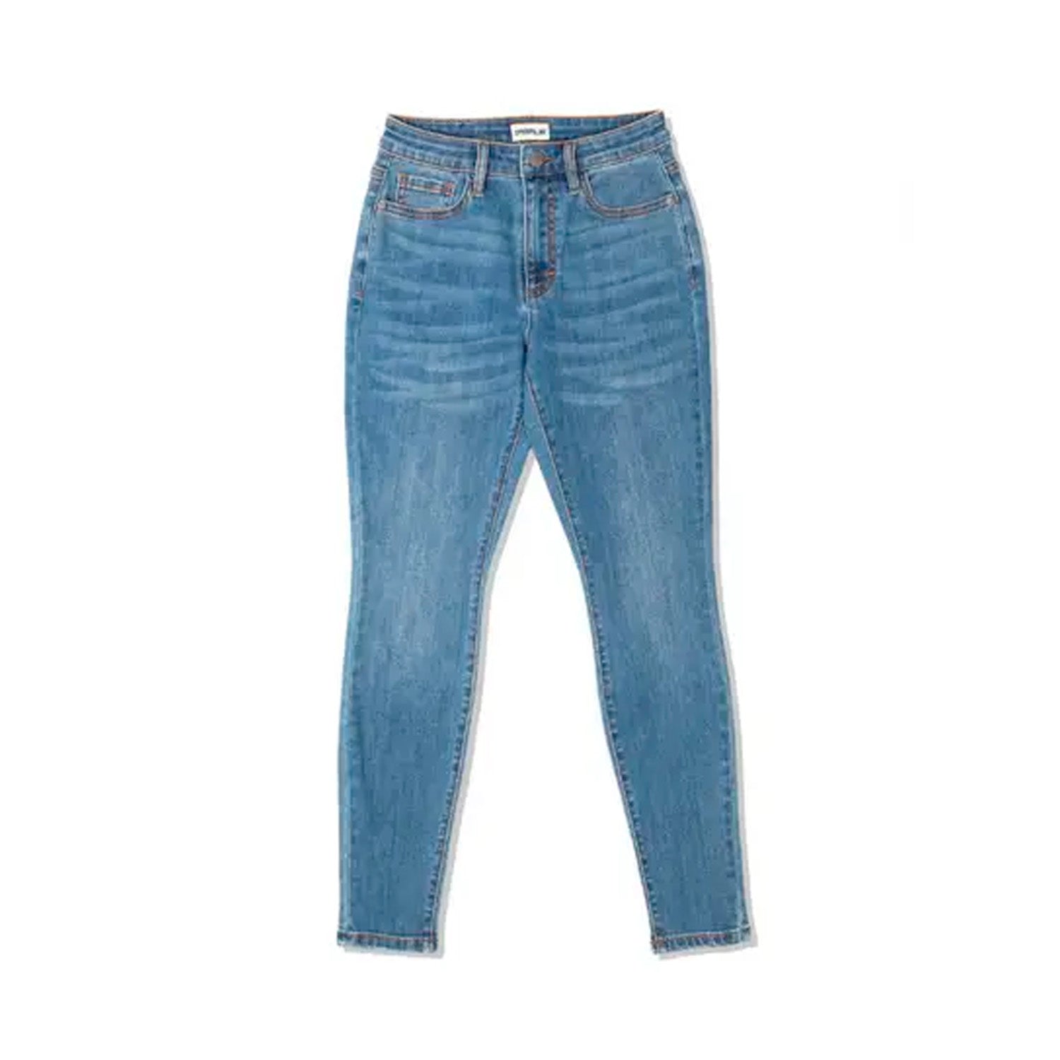 Jeans Mujer Stretch Denim Mid Celeste Cat