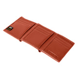 Billetera Unisex Kenya Leather Wallet Marron Cat