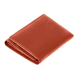 Billetera Unisex Kenya Leather Wallet Marron Cat