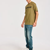 Remera Unisex Caterpillar Logo Tee Verde Cat