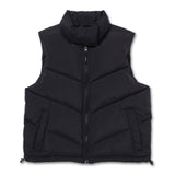 Chaleco Mujer Cropped Puffer Vest Negro Cat