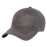 Gorro Hombre Faux Leather Hat Gris Cat