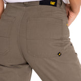 Pantalon Mujer Double Front Utility Verde Cat