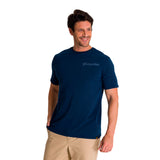 Remera Hombre Heavyweight Heritage Azul Cat