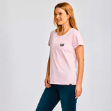 Remera Mujer Cat Logo Tee Violeta Cat