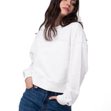 Buzo Mujer W Relaxed French Ter Blanco Cat