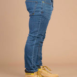 Jeans Hombre Coolmax Skinny Gris Cat