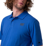 Remera Hombre Cat Logo Pique Polo Cat
