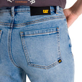 Jeans Mujer Denim High-Rise Str Celeste Cat