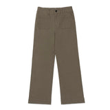 Pantalon Mujer Pocket Wide Leg Pant Verde Cat