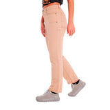 Pantalon Mujer Double Front Utility Beige Cat