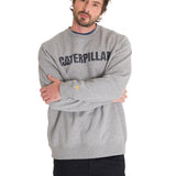Buzo Unisex Caterpillar Logo Cre Gris Cat