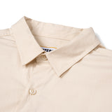Camisa Hombre Utility L/S Shirt Beige Cat