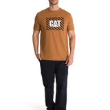 Remera Hombre Everyday Workwear Gr Marron Cat