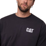Remera Hombre Moto Urban Graphic T Negro Cat