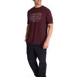 Remera Hombre Heavyweight Heritage Violeta Cat