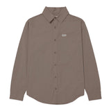 Camisa Hombre Convertible L/S Popl Beige Cat
