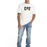 Jeans Hombre Triblend Stretch Denim Slim Gris Cat