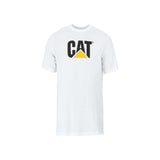 Remera Unisex Cat Logo Tee Blanco Cat