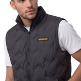 Chaleco Hombre Bonded Medium Weight Negro Cat